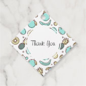 Fruchtmuster Summerline Zeichn Vielen Dank Geschenkanhänger (Vorderseite)