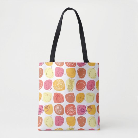 Fruchtmuster Tasche (Vorderseite)