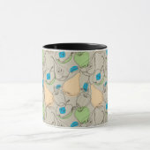 Fruchtmuster Tasse (Zentrum)