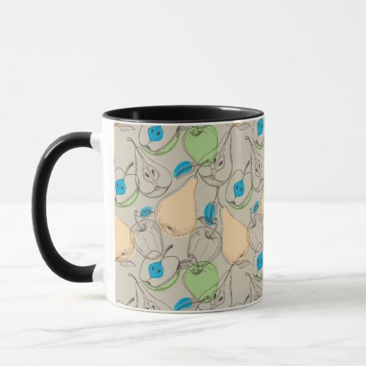 Fruchtmuster Tasse (Links)