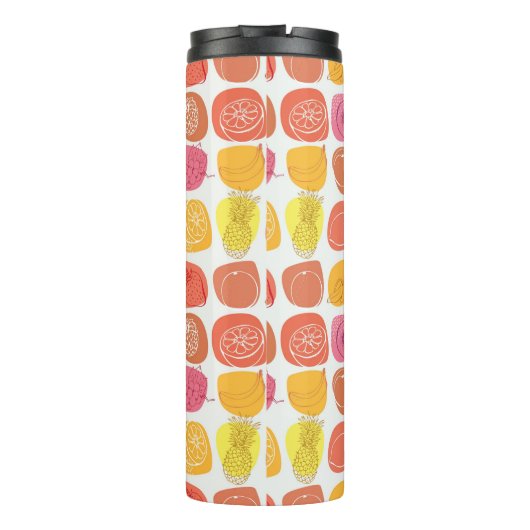 Fruchtmuster Thermosbecher (Rückseite)