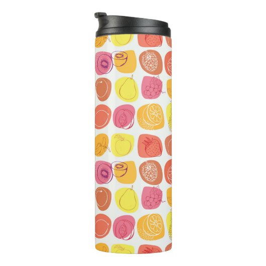 Fruchtmuster Thermosbecher (Nach rechts gedreht)