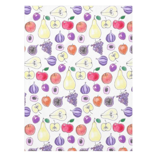 Fruchtmuster Tischdecke (Vorderseite)