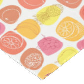 Fruchtmuster Tischdecke (Schrägansicht)