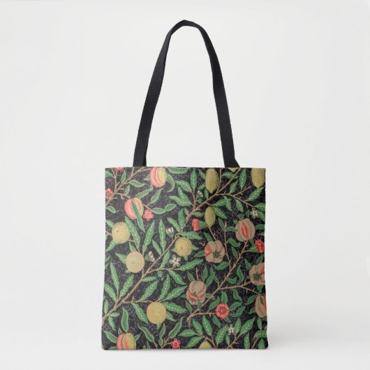 Fruchtmuster von William Morris Tasche (Vorderseite)