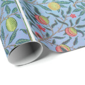 Fruchtmuster William Morris Geschenkpapier (Rolleneckpunkt)