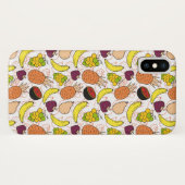 Fruchtnahtloses Muster | Fruchtoberfläche 50 Case-Mate iPhone Hülle (Rückseite (Horizontal))
