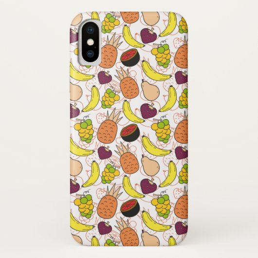 Fruchtnahtloses Muster | Fruchtoberfläche 50 Case-Mate iPhone Hülle (Rückseite)