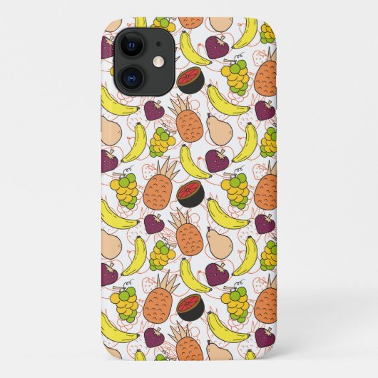Fruchtnahtloses Muster | Fruchtoberfläche 50 Case-Mate iPhone Hülle (Rückseite)