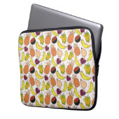 Fruchtnahtloses Muster | Fruchtoberfläche 50 Laptopschutzhülle (Vorderseite Links)