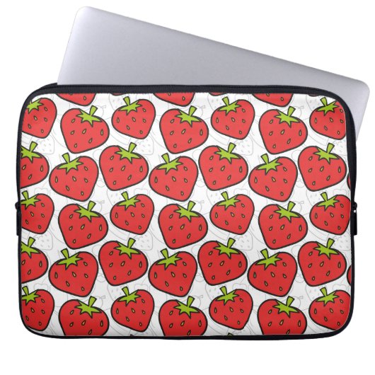 Fruchtnahtloses Muster | Fruchtoberfläche 60 Laptopschutzhülle (Vorderseite)