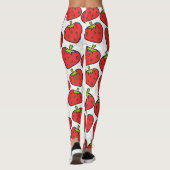 Fruchtnahtloses Muster | Fruchtoberfläche 60 Leggings (Rückseite)