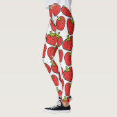 Fruchtnahtloses Muster | Fruchtoberfläche 60 Leggings (Links)