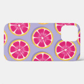 Fruchtnahtloses Muster, Grapefruitscheiben mit Sch Case-Mate iPhone Hülle (Rückseite (Horizontal))