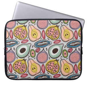 Fruchtnahtloses Muster Laptopschutzhülle