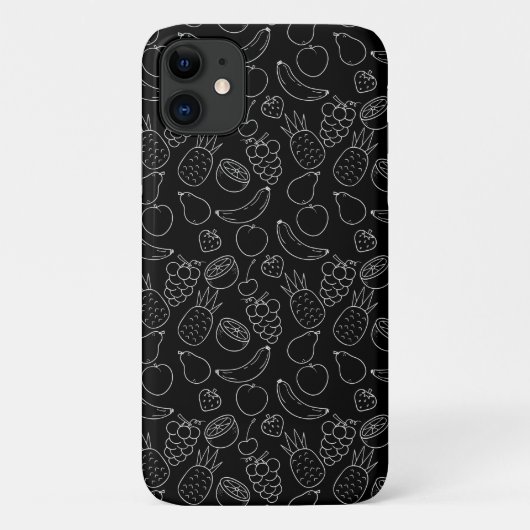 Fruchtnahtloses Muster | Muster 2 der Fruchtoberfl Case-Mate iPhone Hülle (Rückseite)