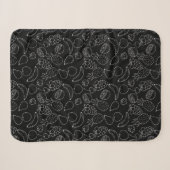 Fruchtnahtloses Muster | Muster 2 der Fruchtoberfl Sherpadecke (Vorderseite (Horizontal))
