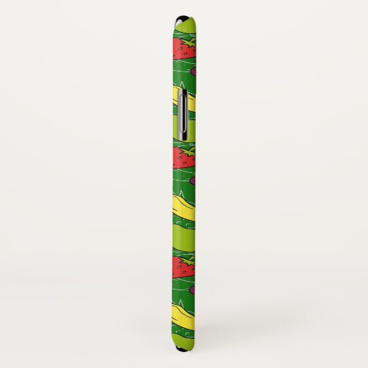 Fruchtnahtloses Muster | Muster der Fruchtoberfläc Case-Mate iPhone Hülle (Hinten/Rechts)