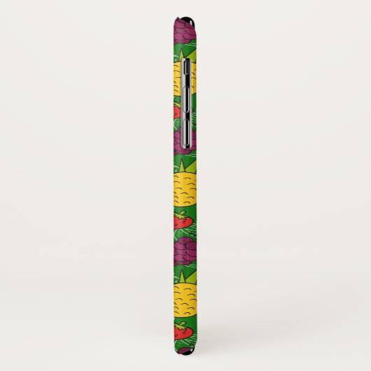 Fruchtnahtloses Muster | Muster der Fruchtoberfläc Case-Mate iPhone Hülle (Hinten/Links)