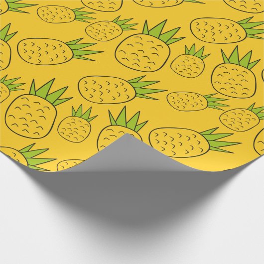 Fruchtnahtloses Muster | Muster der Fruchtoberfläc Geschenkpapier (Ecke)