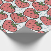 Fruchtnahtloses Muster | Muster der Fruchtoberfläc Geschenkpapier (Ecke)