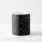 Fruchtnahtloses Muster | Muster der Fruchtoberfläc Kaffeetasse (Mittel)