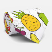 Fruchtnahtloses Muster | Muster der Fruchtoberfläc Krawatte (Gerollt)