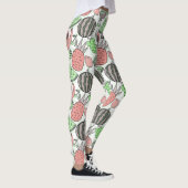 Fruchtnahtloses Muster | Muster der Fruchtoberfläc Leggings (Rechts)