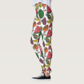Fruchtnahtloses Muster | Muster der Fruchtoberfläc Leggings (Links)