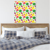 Fruchtnahtloses Muster | Muster der Fruchtoberfläc Leinwanddruck (Insitu (Schlafzimmer))