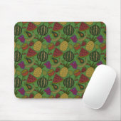 Fruchtnahtloses Muster | Muster der Fruchtoberfläc Mousepad (Mit Mouse)