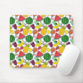 Fruchtnahtloses Muster | Muster der Fruchtoberfläc Mousepad (Mit Mouse)