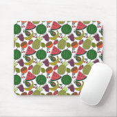 Fruchtnahtloses Muster | Muster der Fruchtoberfläc Mousepad (Mit Mouse)