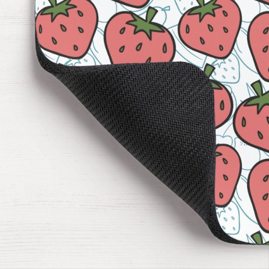 Fruchtnahtloses Muster | Muster der Fruchtoberfläc Mousepad (Ecke)