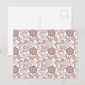 Fruchtnahtloses Muster | Muster der Fruchtoberfläc Postkarte (Vorne/Hinten)