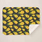 Fruchtnahtloses Muster | Muster der Fruchtoberfläc Sherpadecke (Vorderseite (Horizontal))