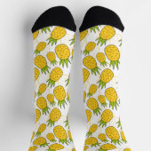Fruchtnahtloses Muster | Muster der Fruchtoberfläc Socken (Oben)