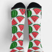 Fruchtnahtloses Muster | Muster der Fruchtoberfläc Socken (Oben)