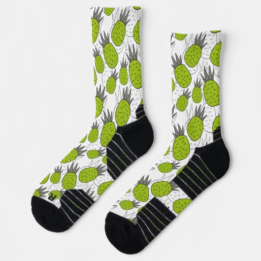 Fruchtnahtloses Muster | Muster der Fruchtoberfläc Socken (Links)