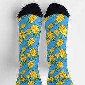 Fruchtnahtloses Muster | Muster der Fruchtoberfläc Socken (Oben)