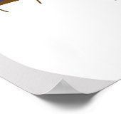 Fruchtnahtloses Muster, Sammlung exotischer Tropen Poster (Ecke)