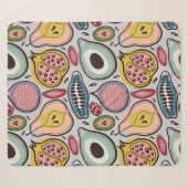 Fruchtnahtloses Muster Sherpadecke (Vorderseite (Horizontal))