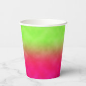 Fruchtneon Pappbecher (Rückseite)