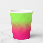 Fruchtneon Pappbecher (Vorderseite)