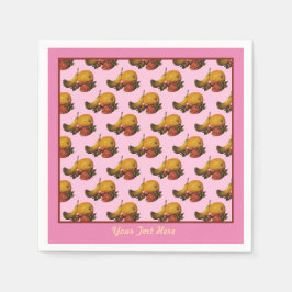 Fruchtpapier Napkins Serviette