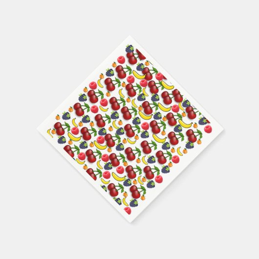 Fruchtpapier Napkins Serviette (Ecke)