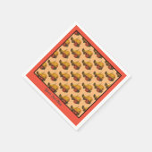 Fruchtpapier Napkins Serviette (Ecke)