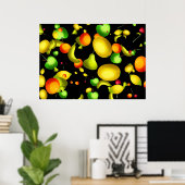 Fruchtpapier Poster (Heimbüro)