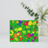 Fruchtpapier Postkarte (Stehend Vorderseite)