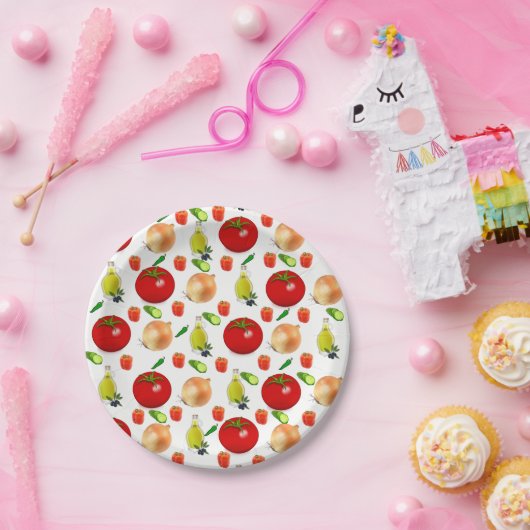 Fruchtpapier-Teller Pappteller (Party)